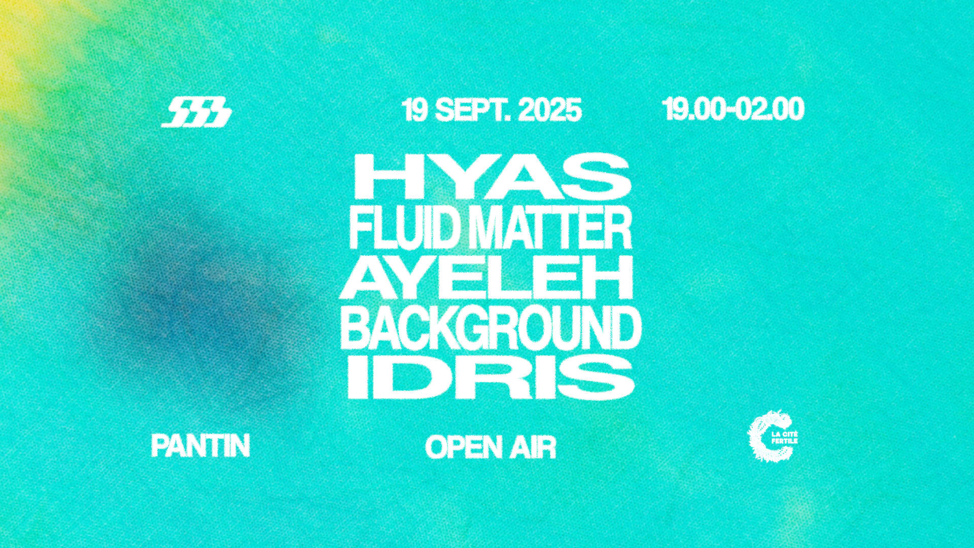 Seeksicksound X La Cité Fertile : Hyas, Ayeleh, Sss Djs