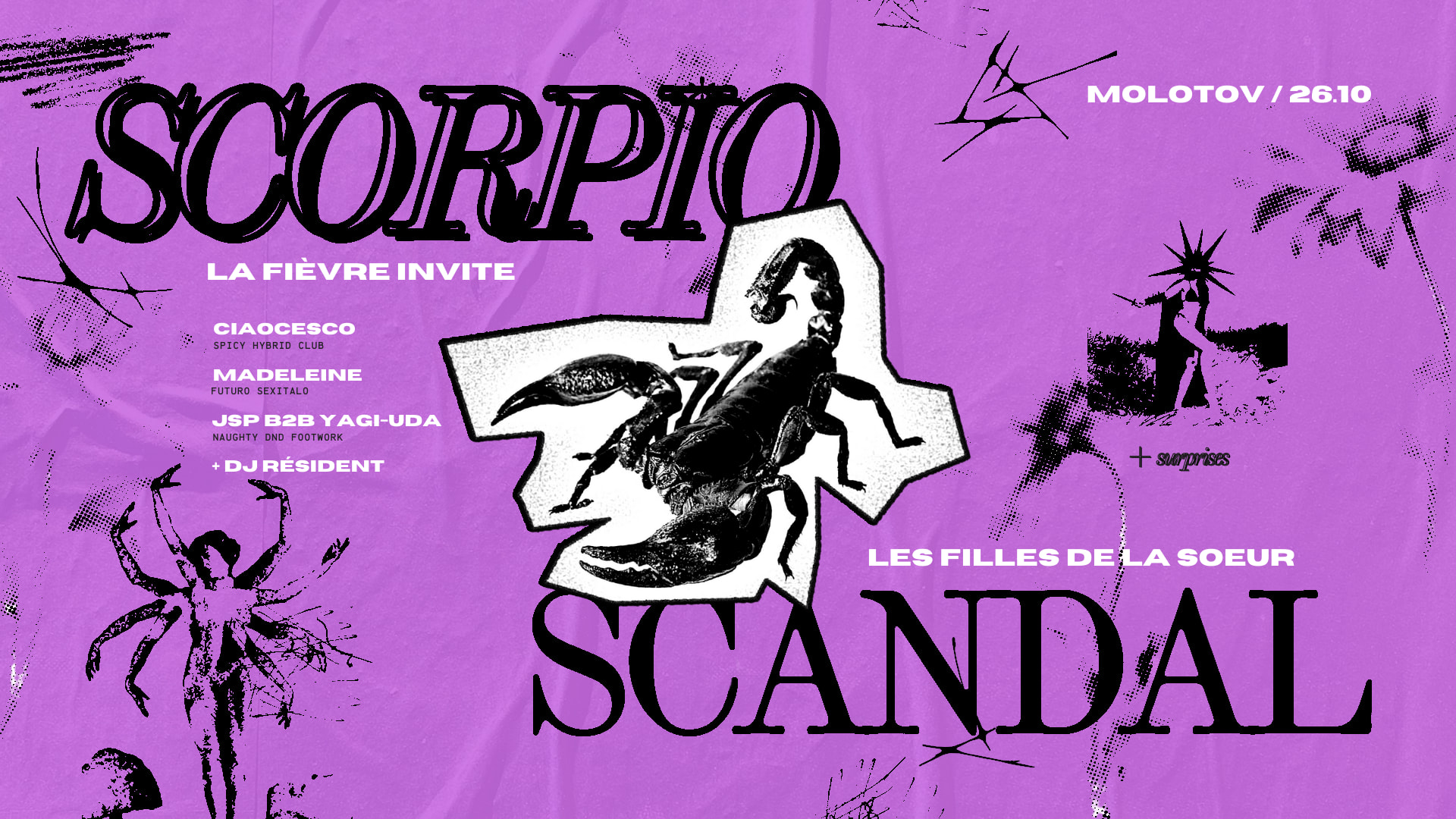 Scorpio Scandal : La Fièvre X Les Filles De La Sœur