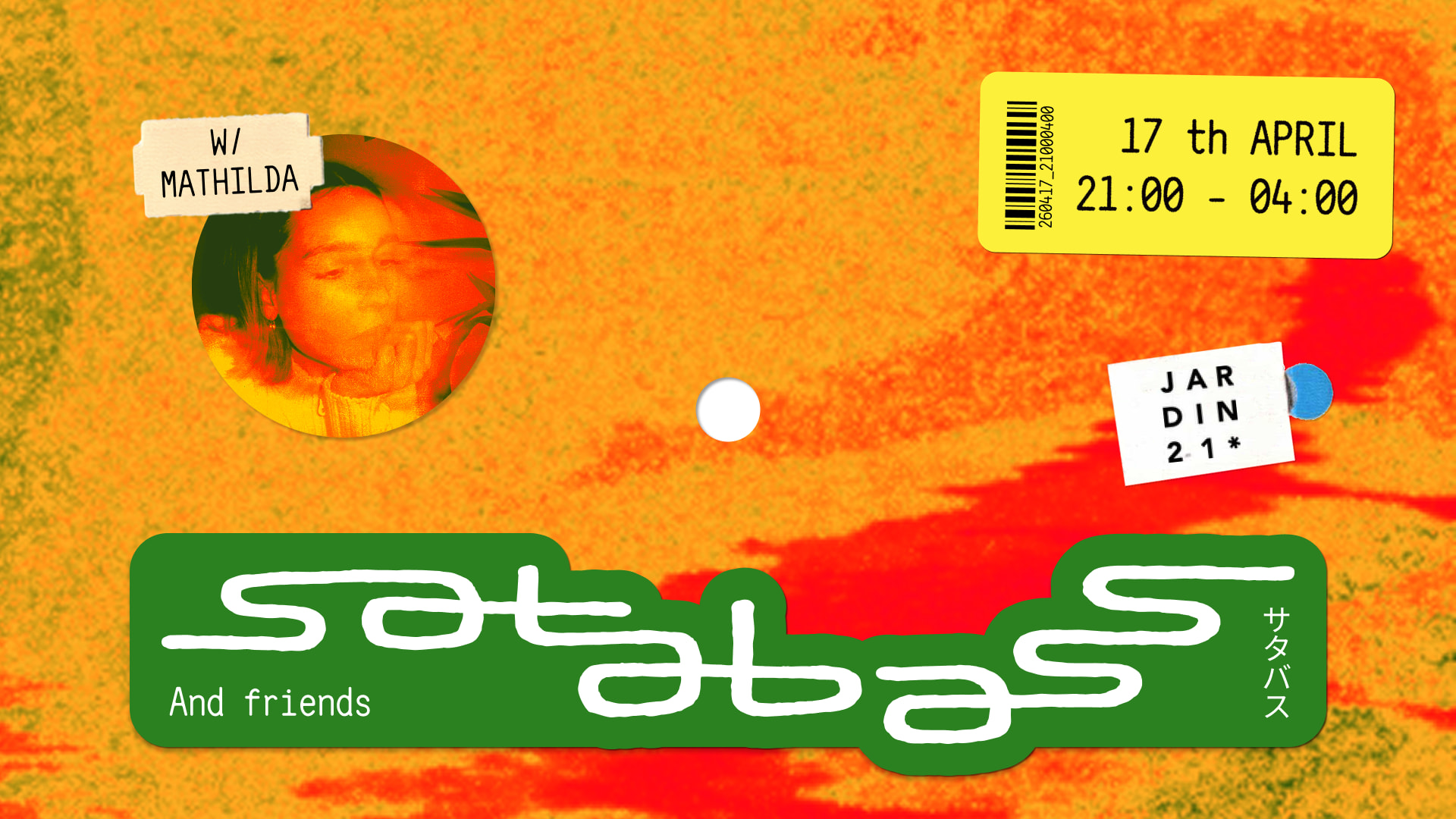 Satabass X Jardin 21 - Dj Set