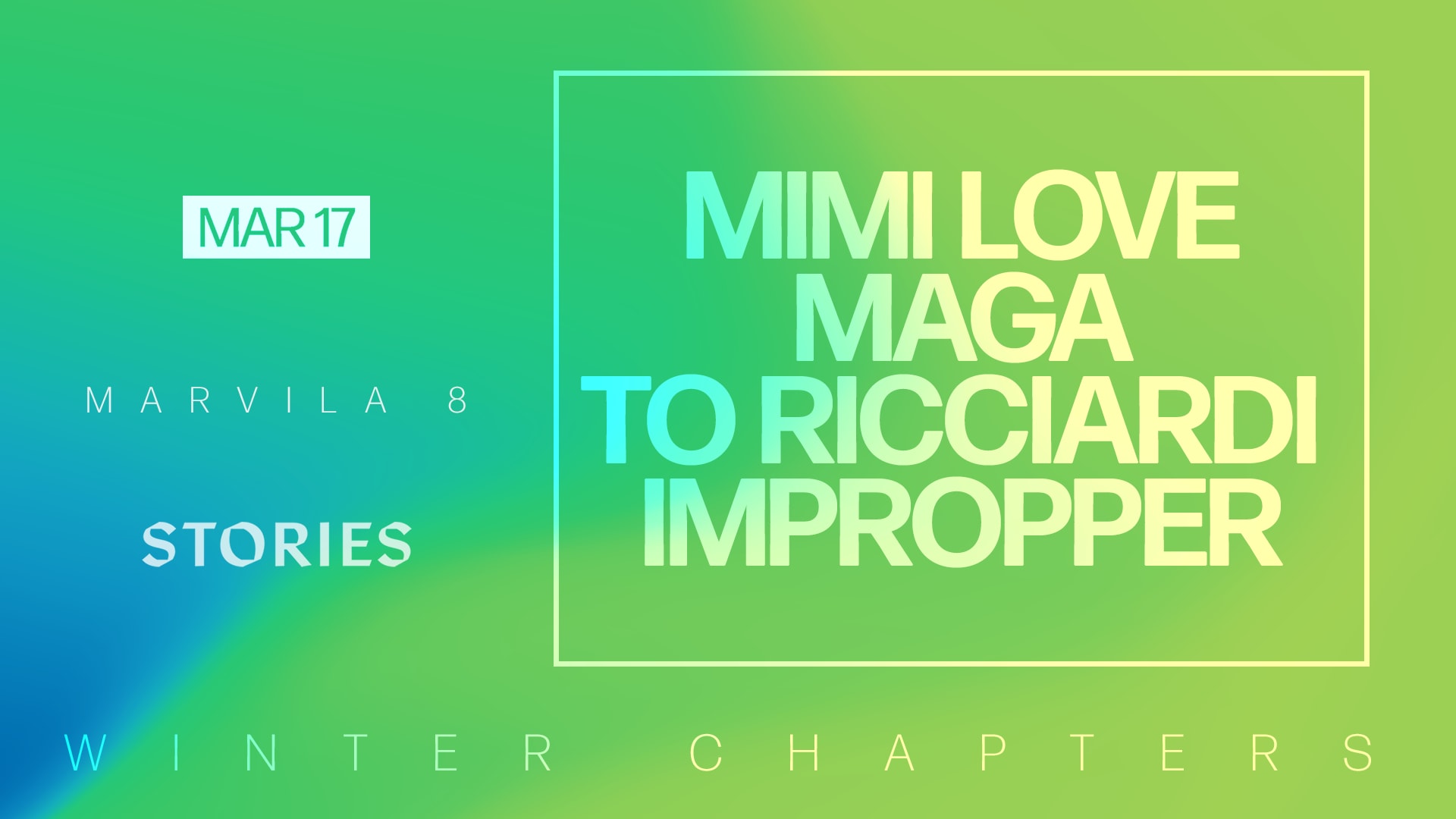 Stories Lisbon: Chapter XV