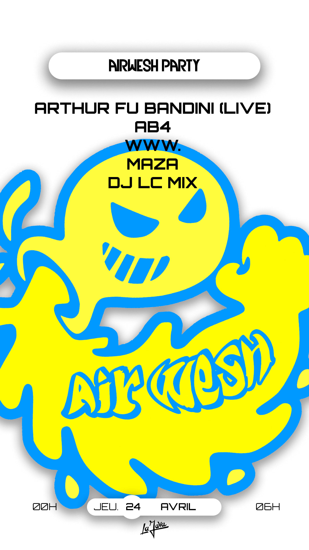 Airwesh Party : Arthur Fu Bandini, Ab4, Www., Maza & More