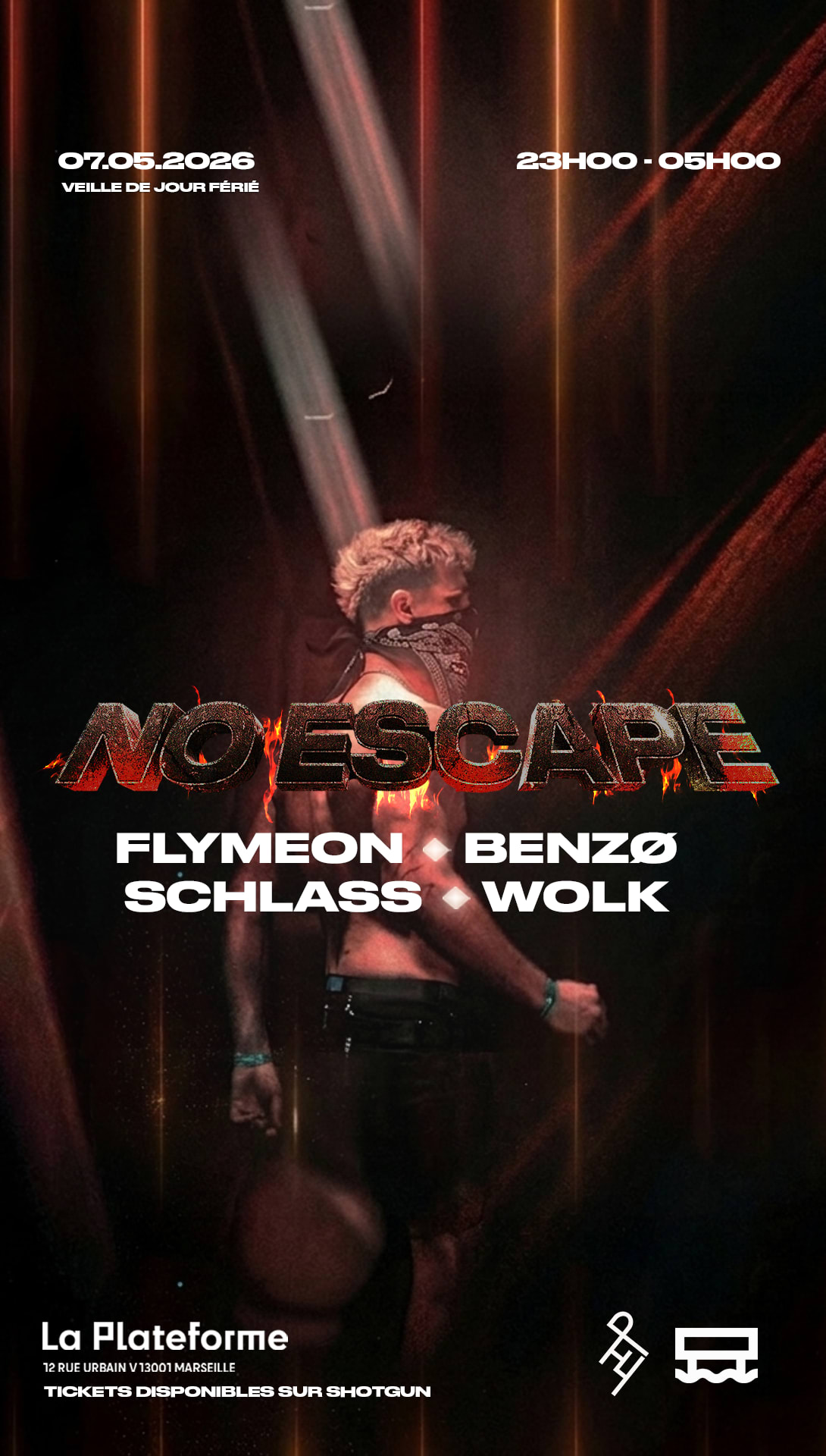 Ph4 Records Présente : No Escape (Veille De Jour Férié)