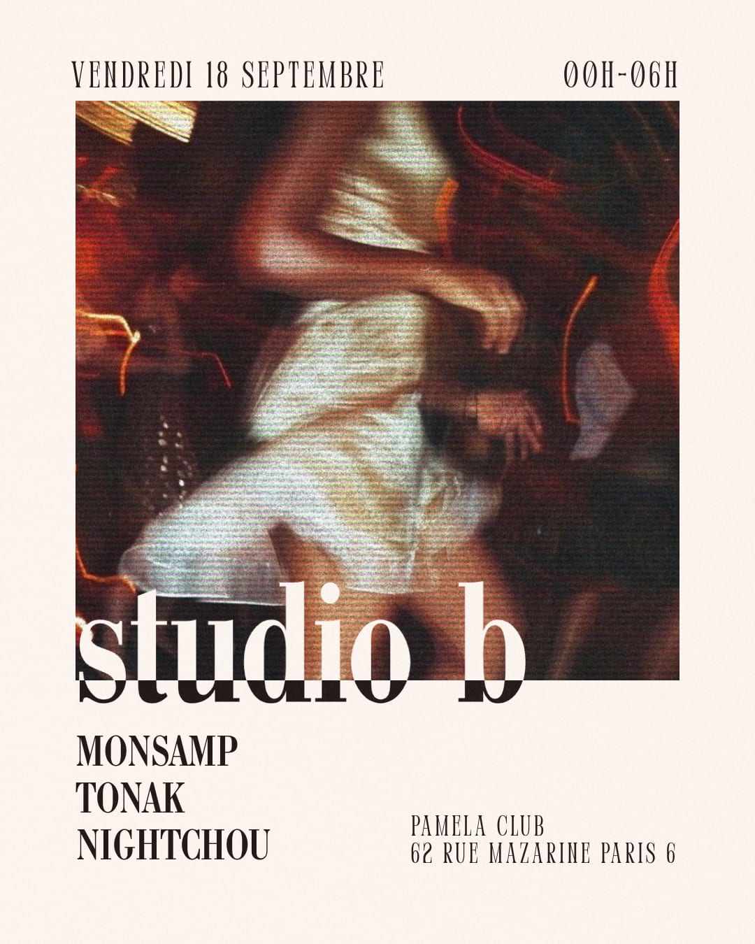 Studio B - Tonak, Monsamp, Nightchou