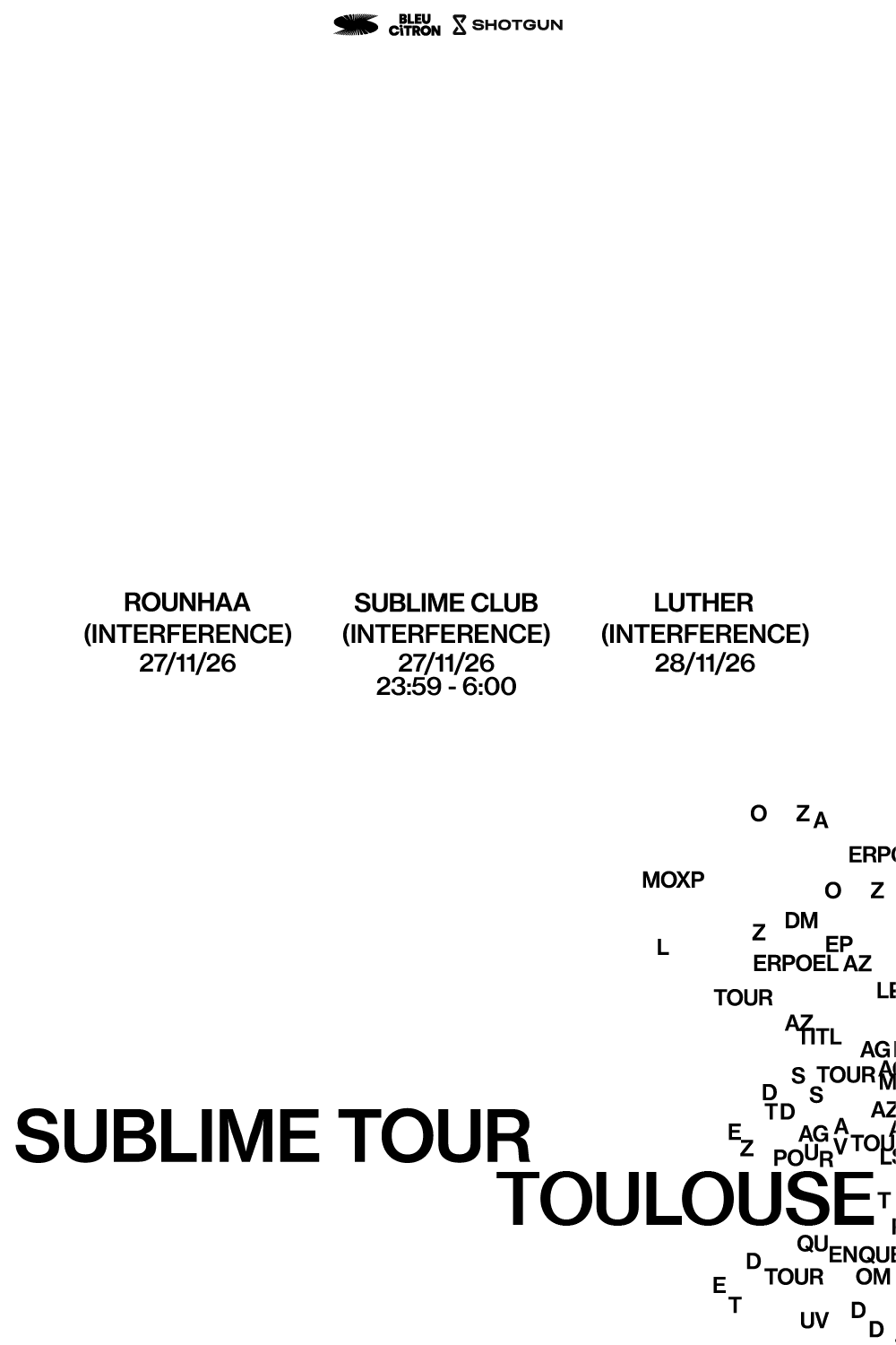 Sublime Club - Toulouse - Interference