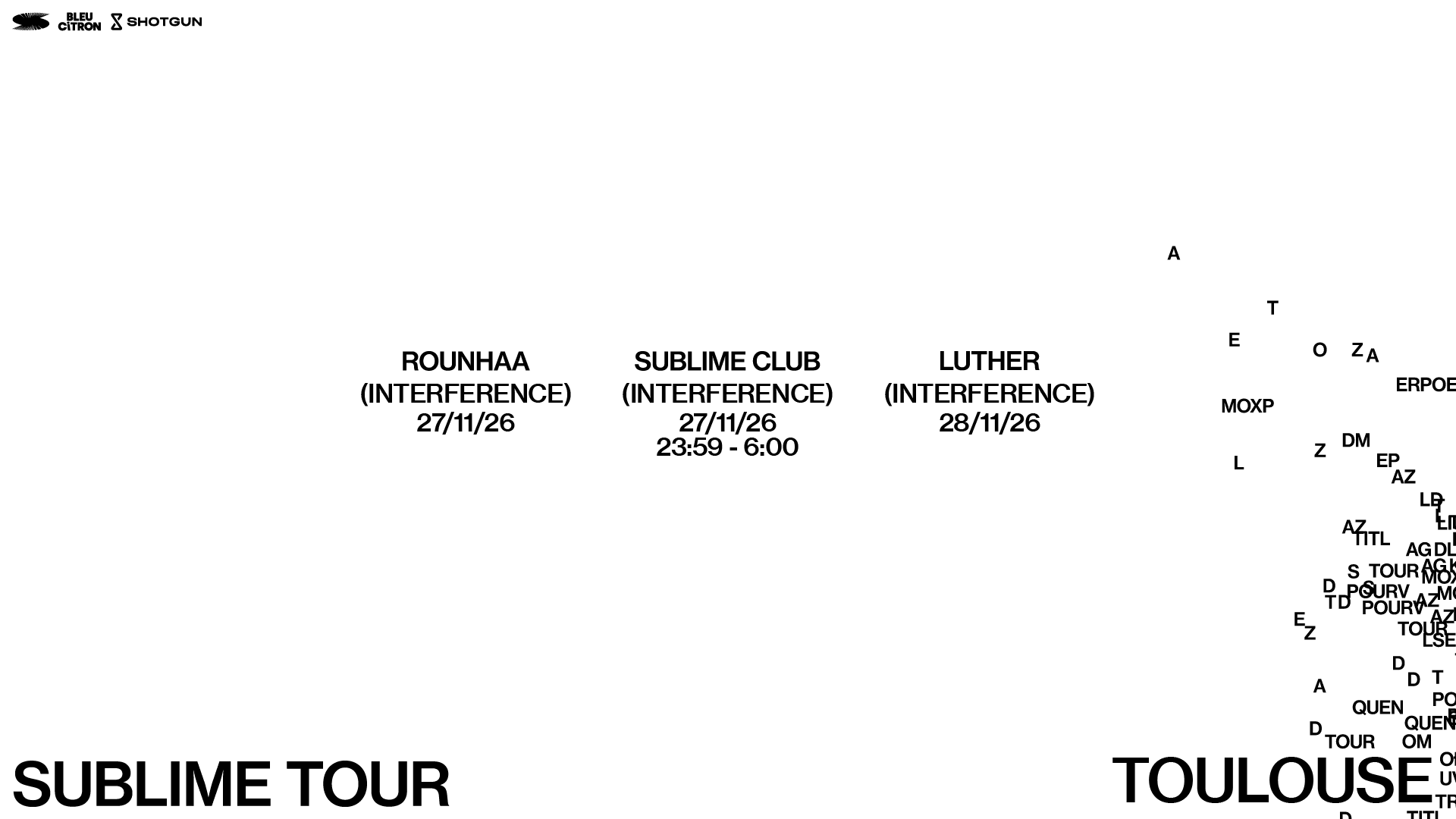 Sublime Tour - Toulouse