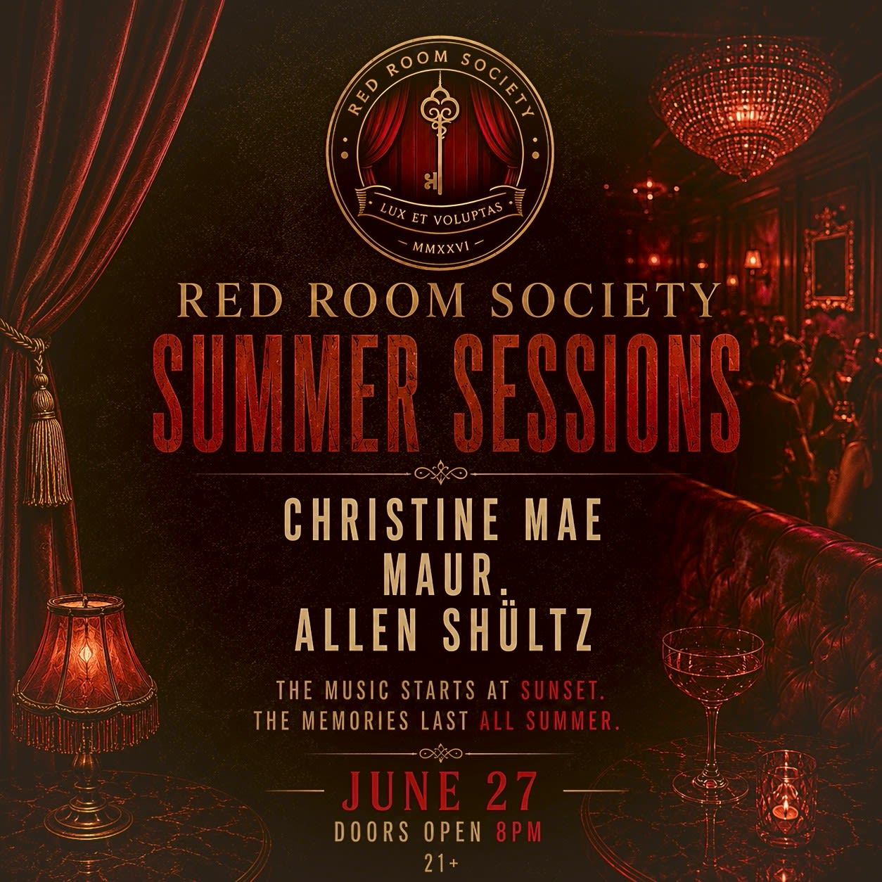 Red Room Society: Summer Sessions