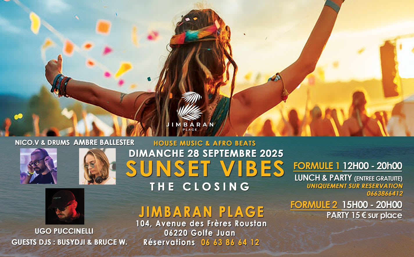 Sunset Vibes Act 6 The Closing Nico.V - Ambre Ballester  Ugo
