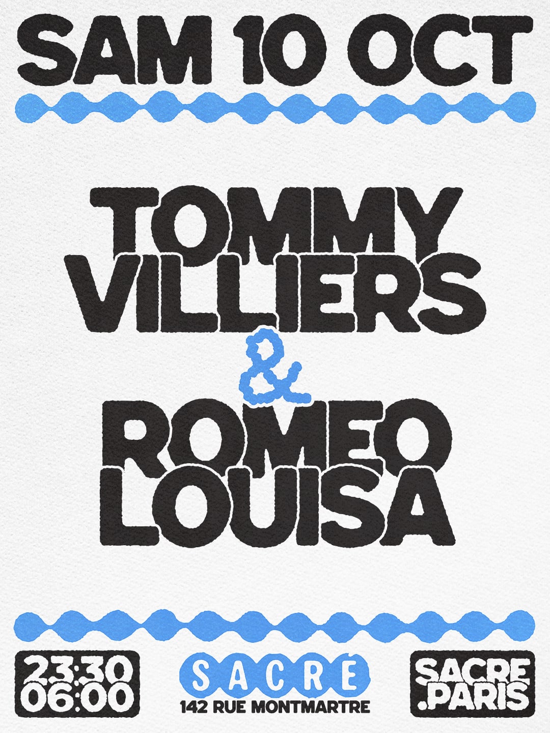 Sacré Présente : Tommy Villiers & Romeo Luisa