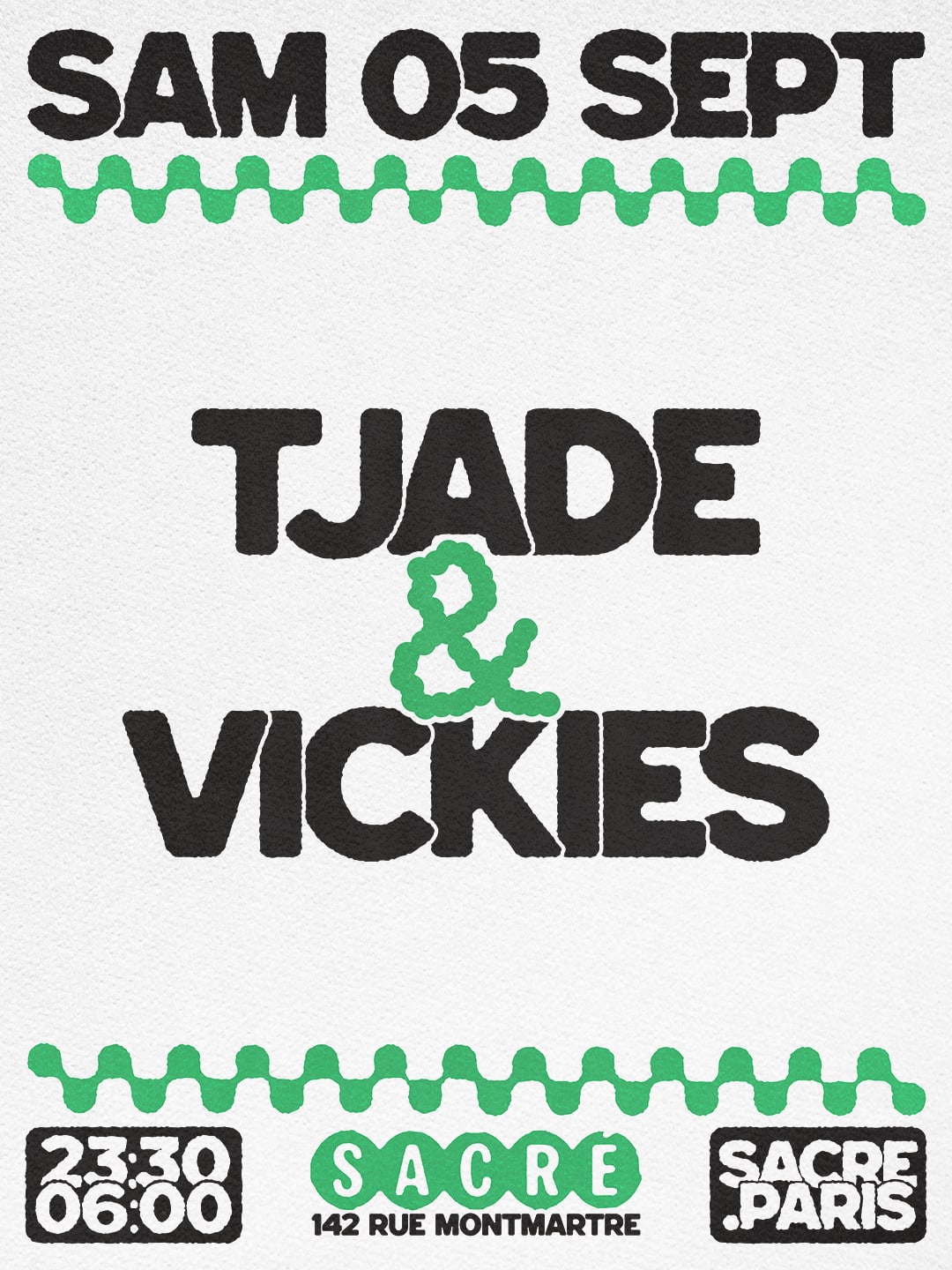 Sacré Présente : Tjade & Vickies