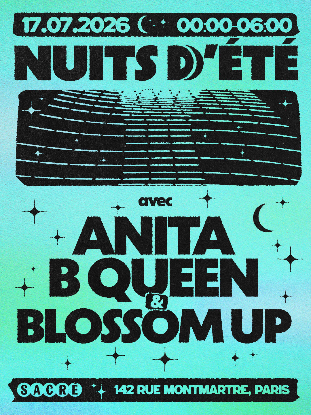 Sacré Présente : Anita B Queen & Blossom Up