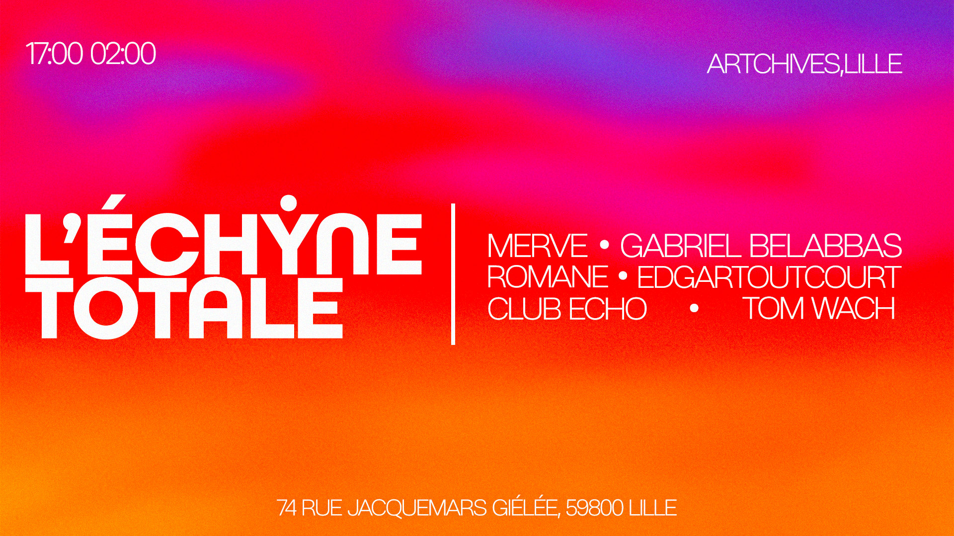 L'échyne Totale : Merve, Gabriel Belabbas & More