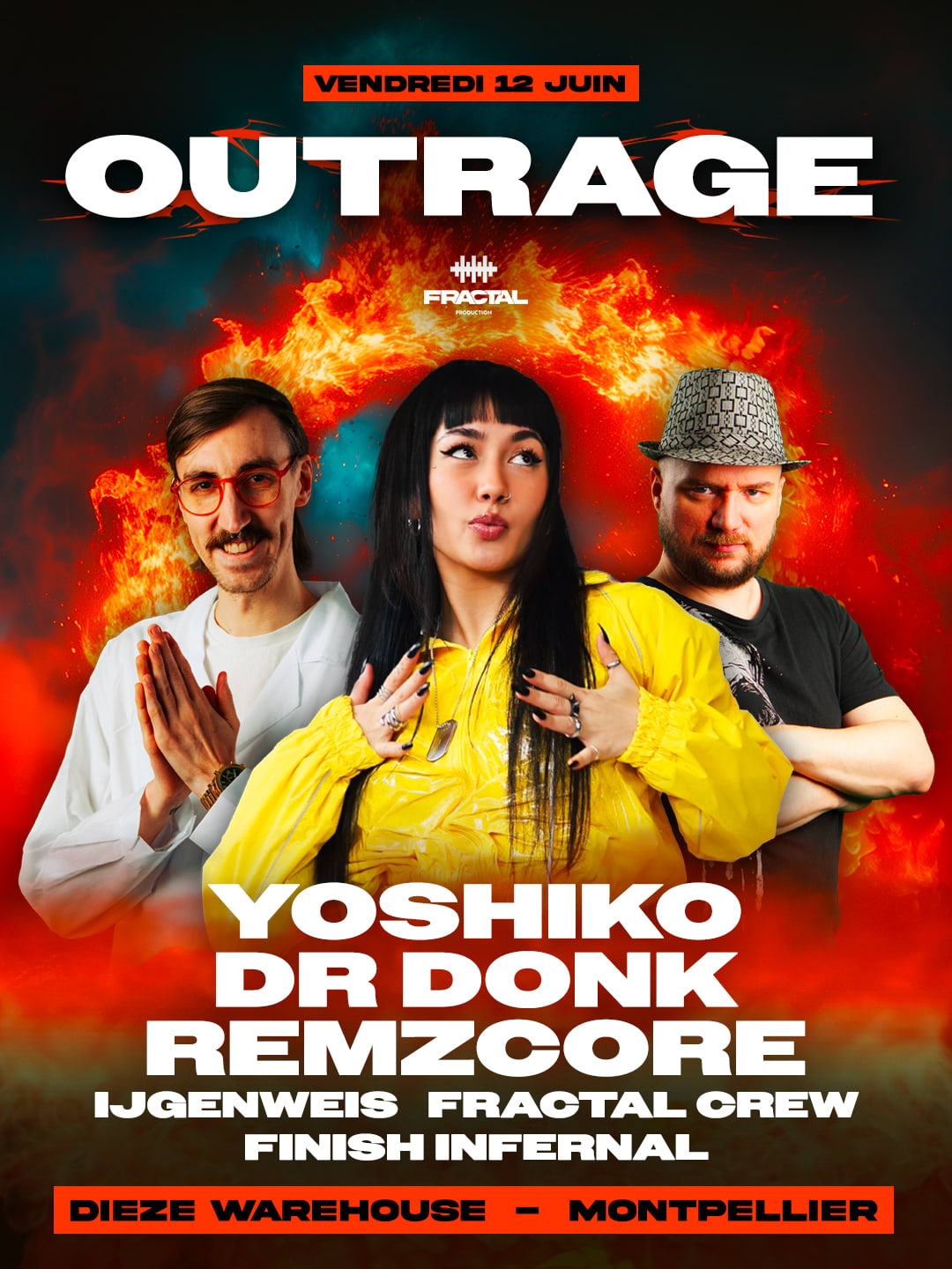 Outrage [Yoshiko, Dr Donk, Remzcore & More]