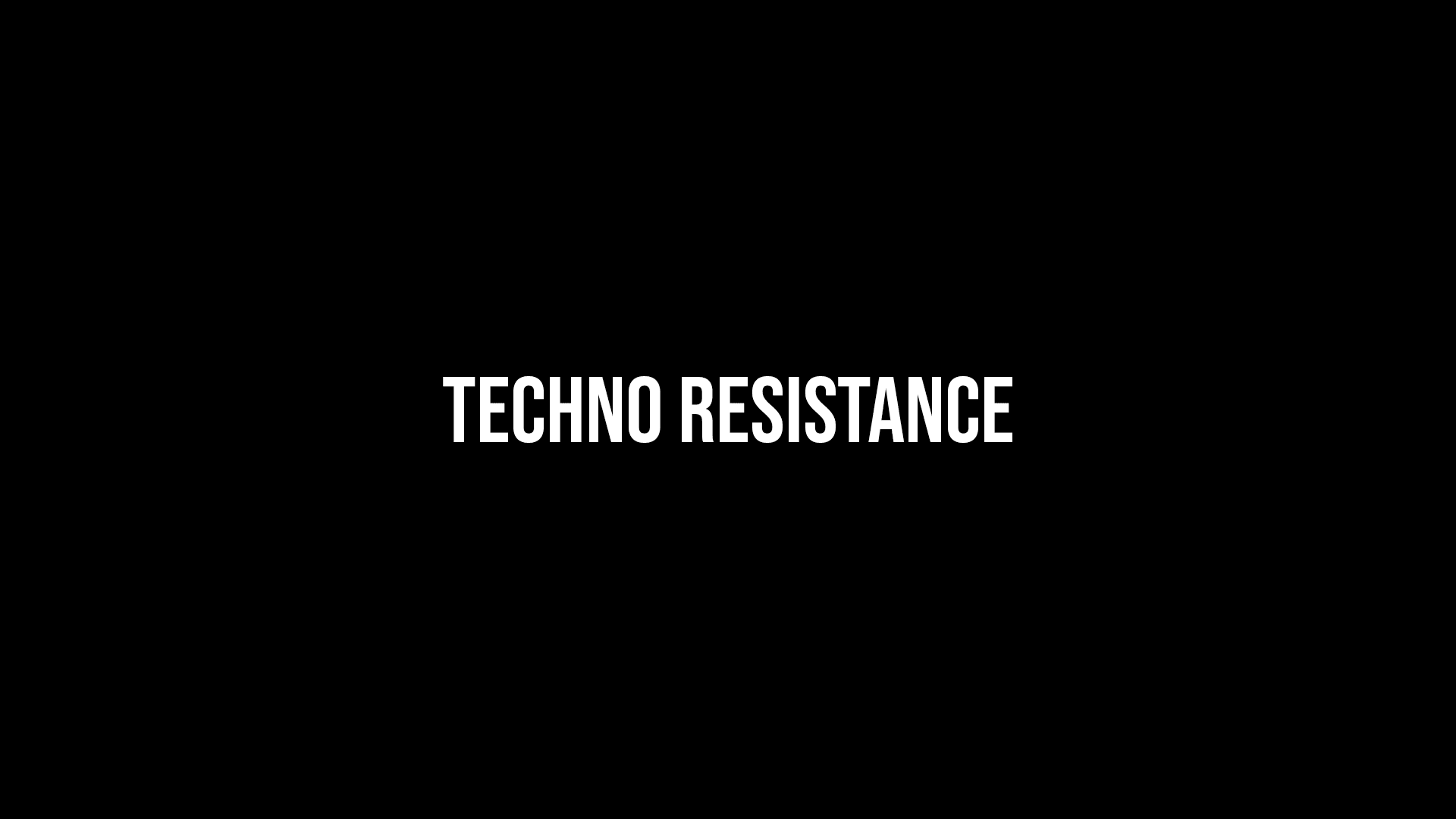 Techno Resistance • Cabaret Aléatoire Marseille