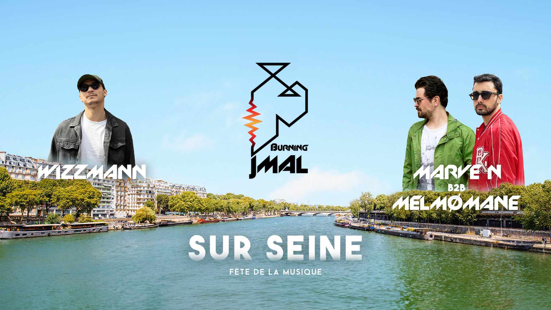 Fête De La Musique - Burning Jmal Sur Seine