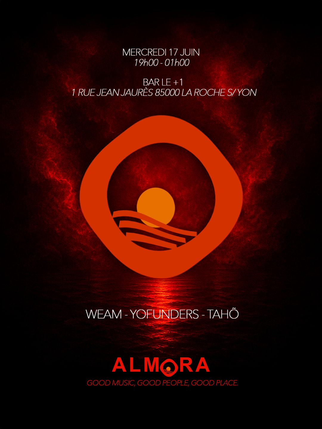Almora - 1ère Édition @ La Roche-Sur-Yon (Mercredi 17 Juin)