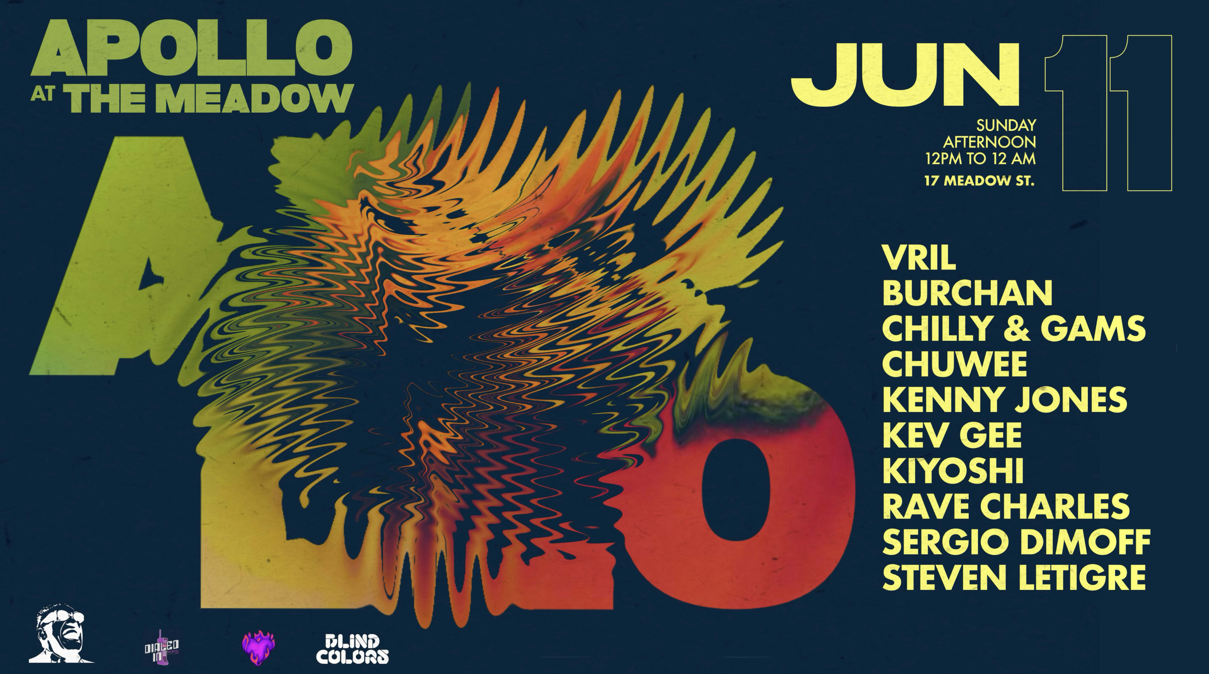 Apollo At The Meadows Sunday 11th Daytime W/ Vril, Alegria..