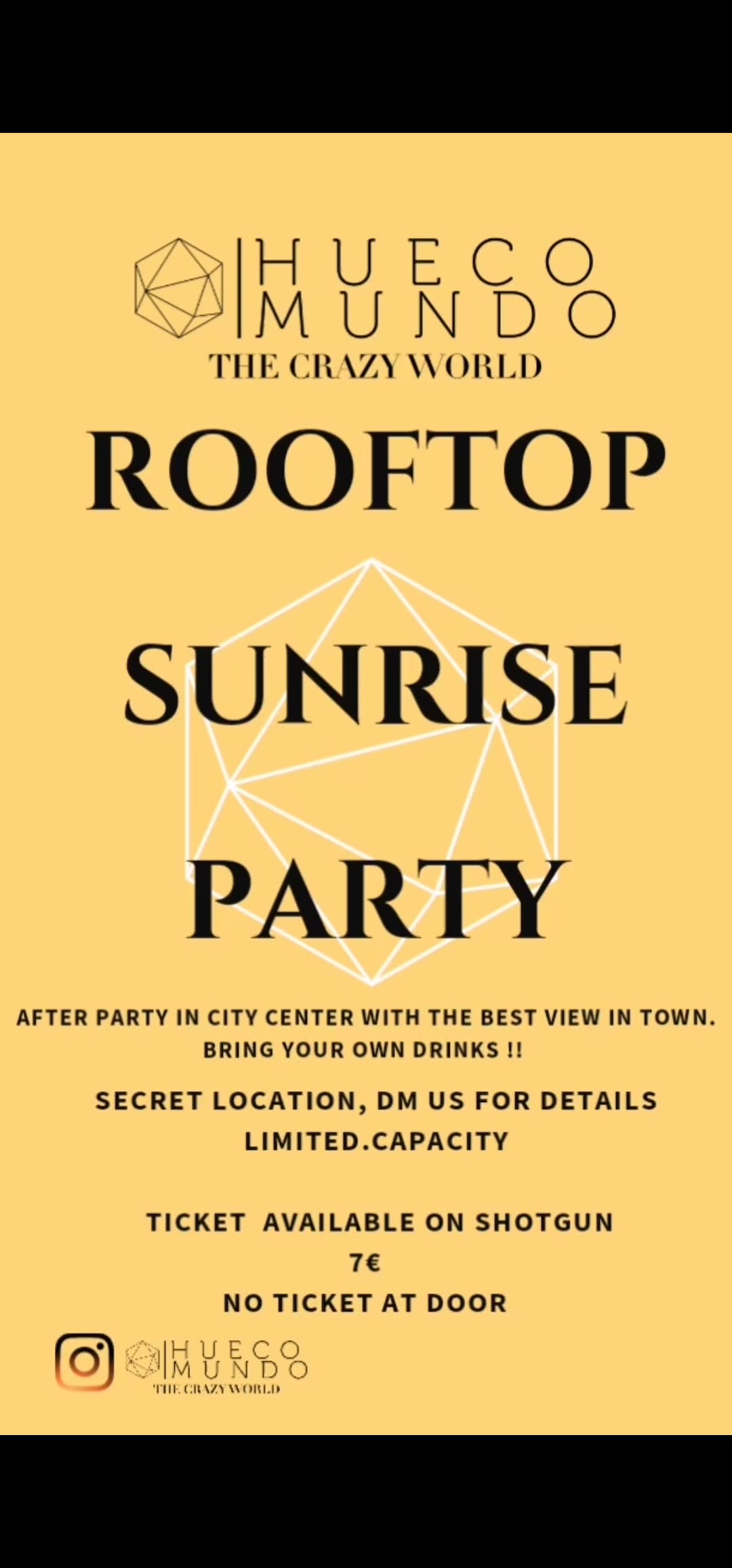 Sunrise Rooftop After Party 