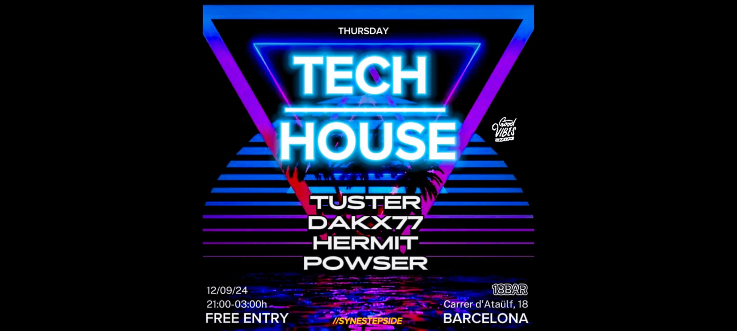 Tech House Thursday Free Tickets
