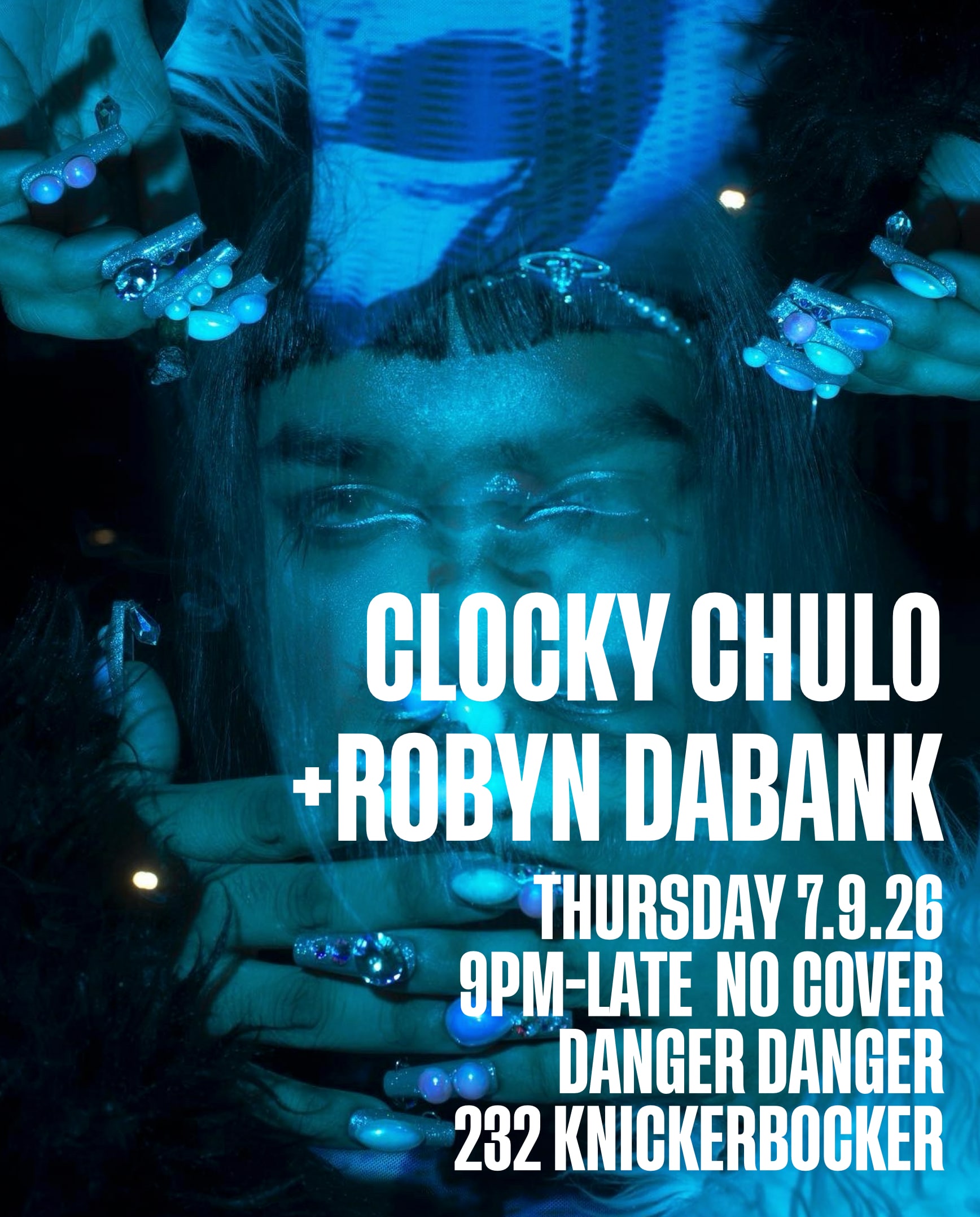Danger Danger Presents: Clocky Chulo + Robyn Dabank (Rsvp)
