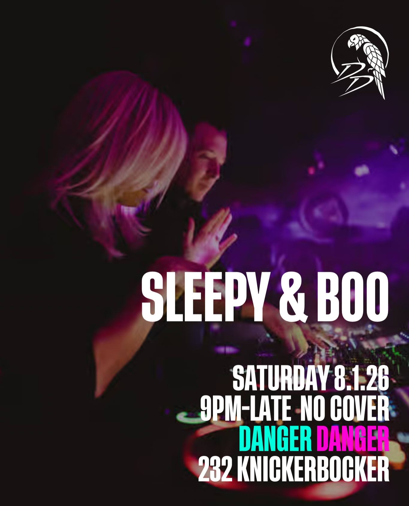 Danger Danger Presents Sleepy & Boo (Free W/ Rsvp)