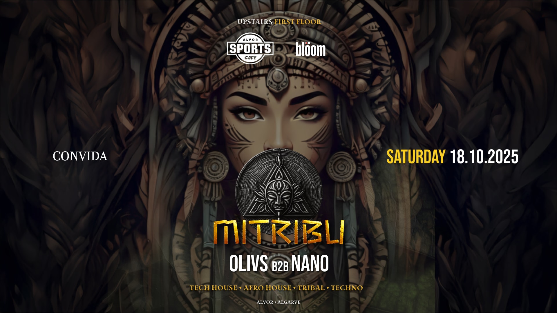 Mitribu Presents Origins @ Sports Café Bar (Alvor)