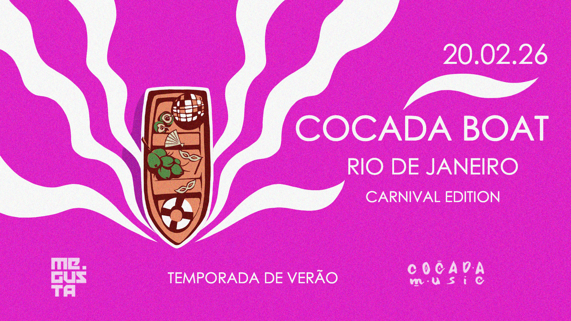 Cocada Boat 2026 | Carnival Edition - 20/02