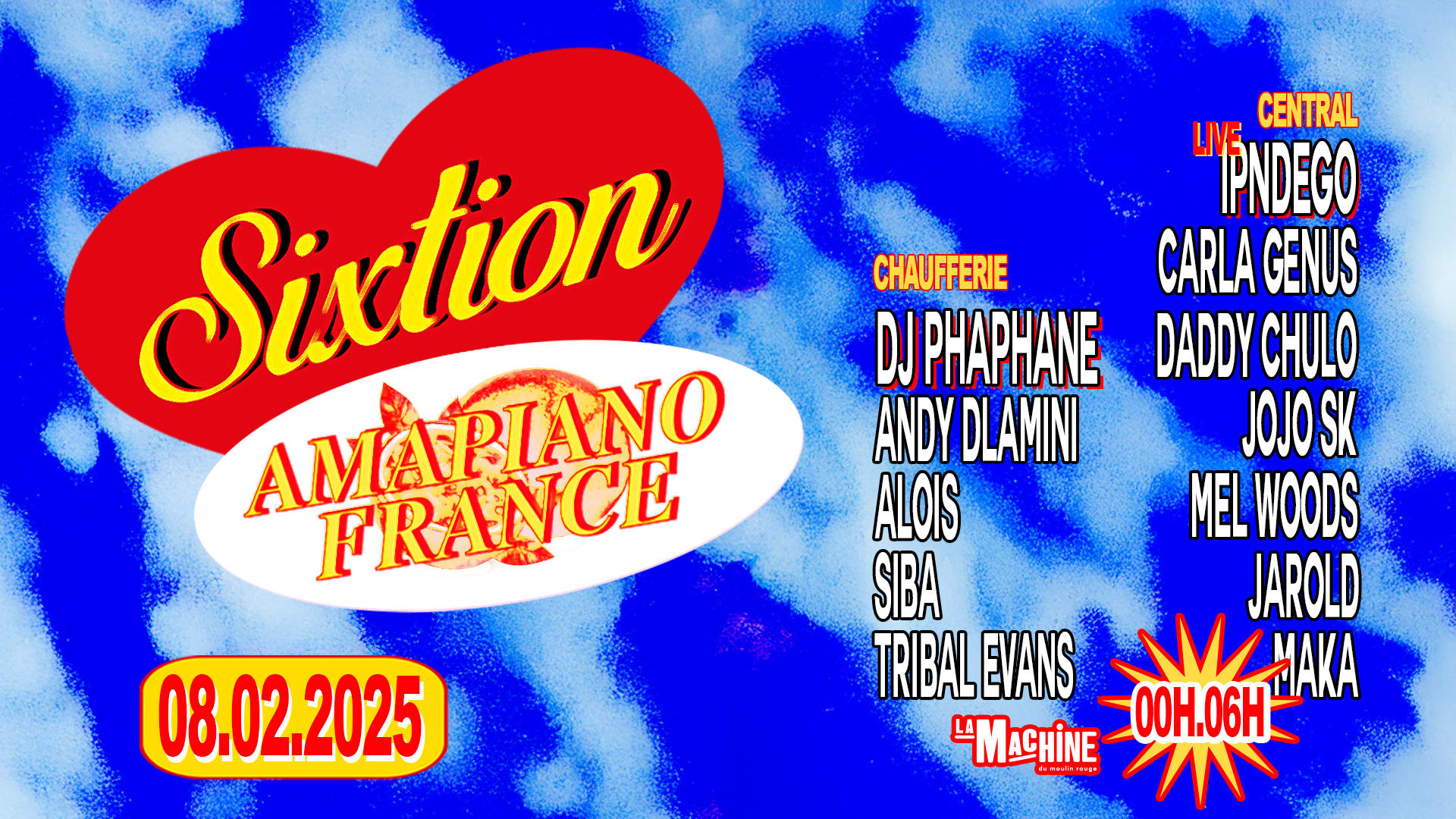 Sixtion & Amapiano France : Love Edition