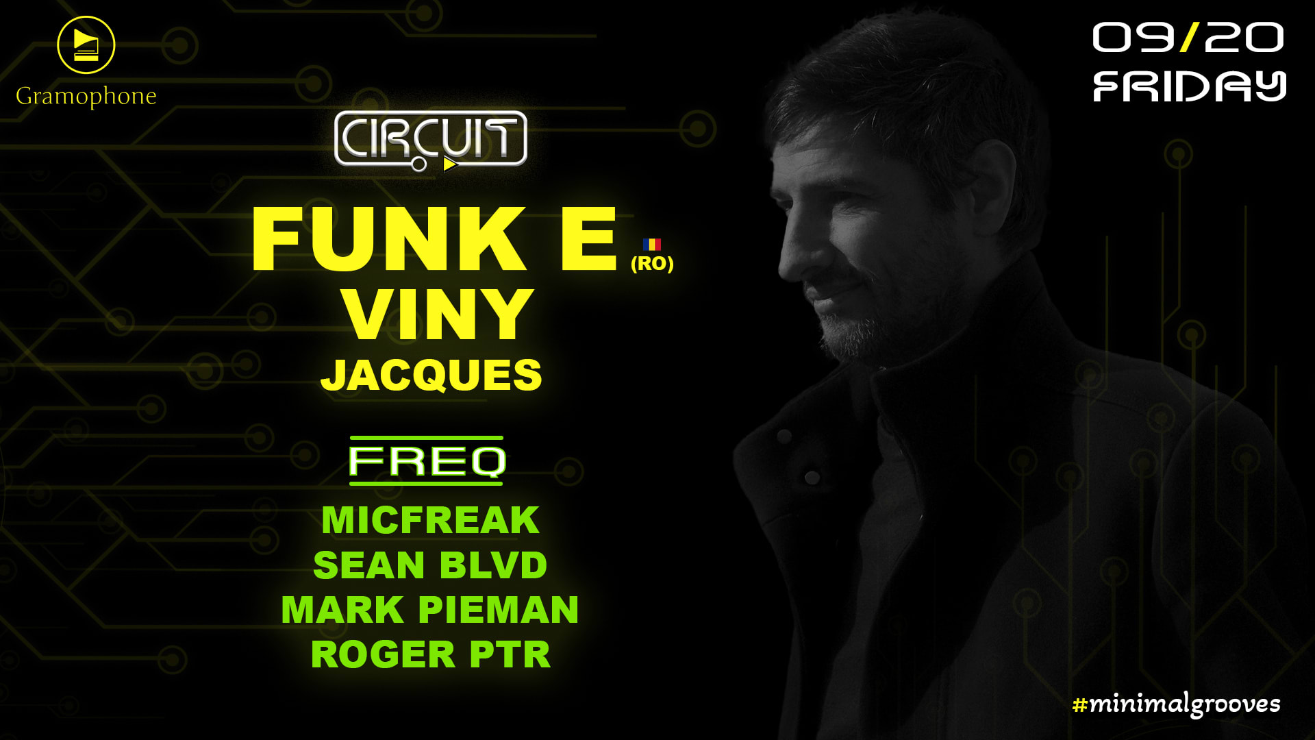 Gramophone & Circuit DC : Funk E (Ro)