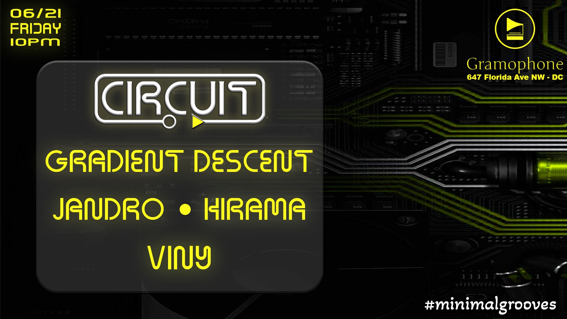 Circuit DC: Minimal Grooves