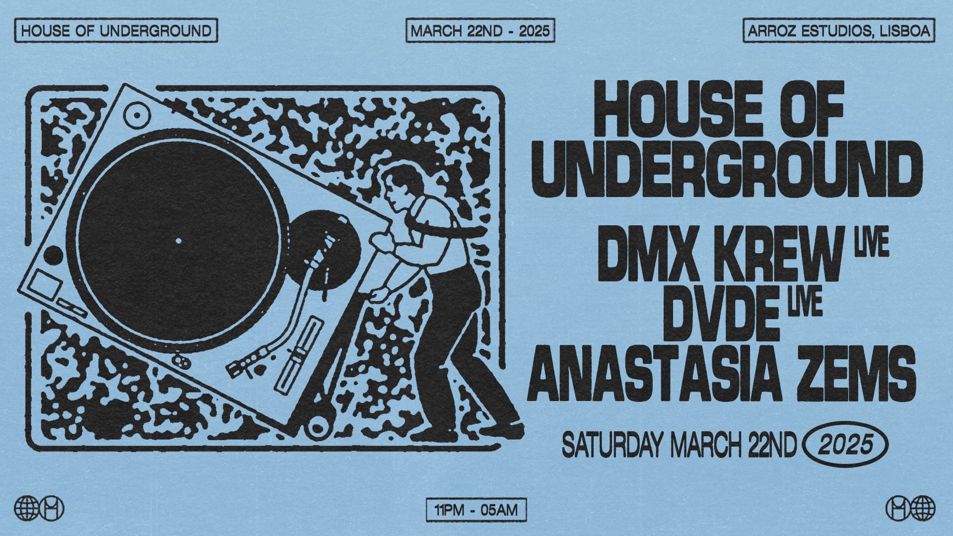 House Of Underground : Dmx Krew (Live), Dvde (Live) & More !