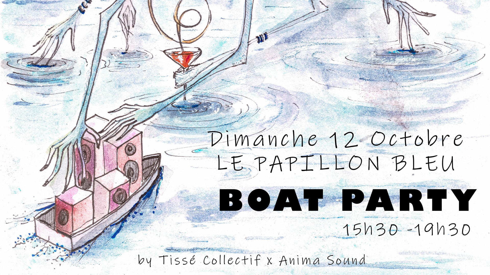 Boat Party Par Tissé Collectif Et Anima Sound