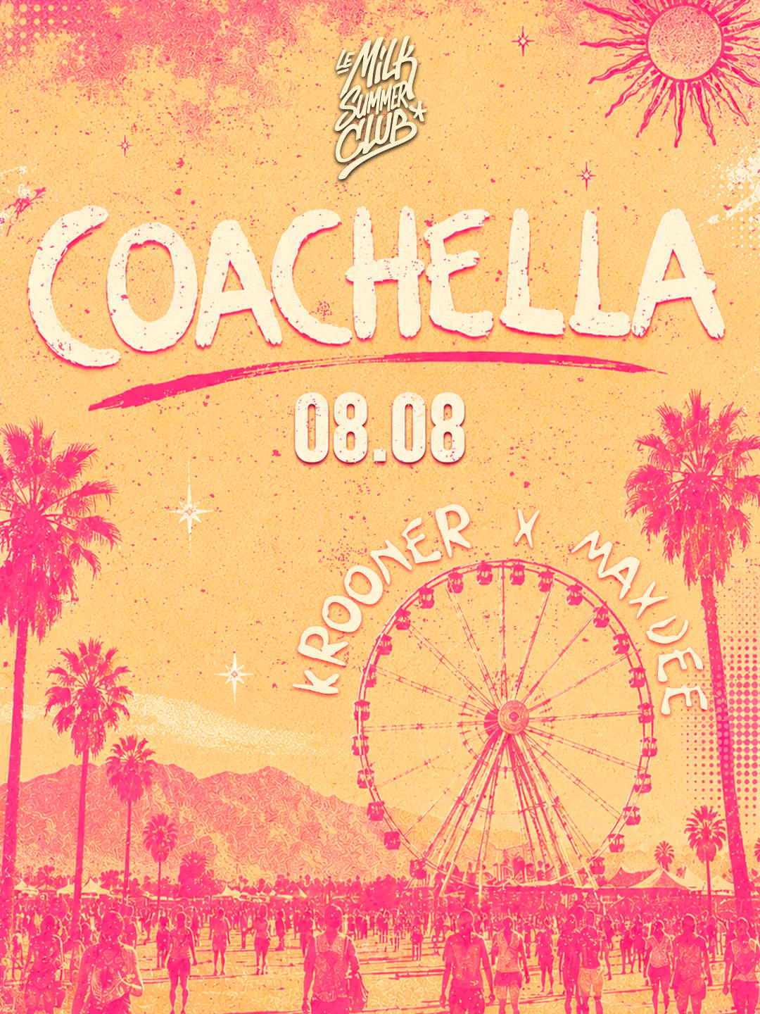 Sam 08 Aout - Coachella W/ Krooner