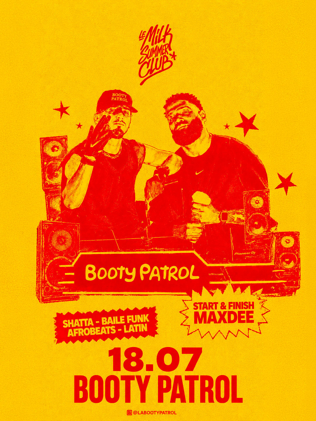 Sam 18 Juillet  - Booty Patrol