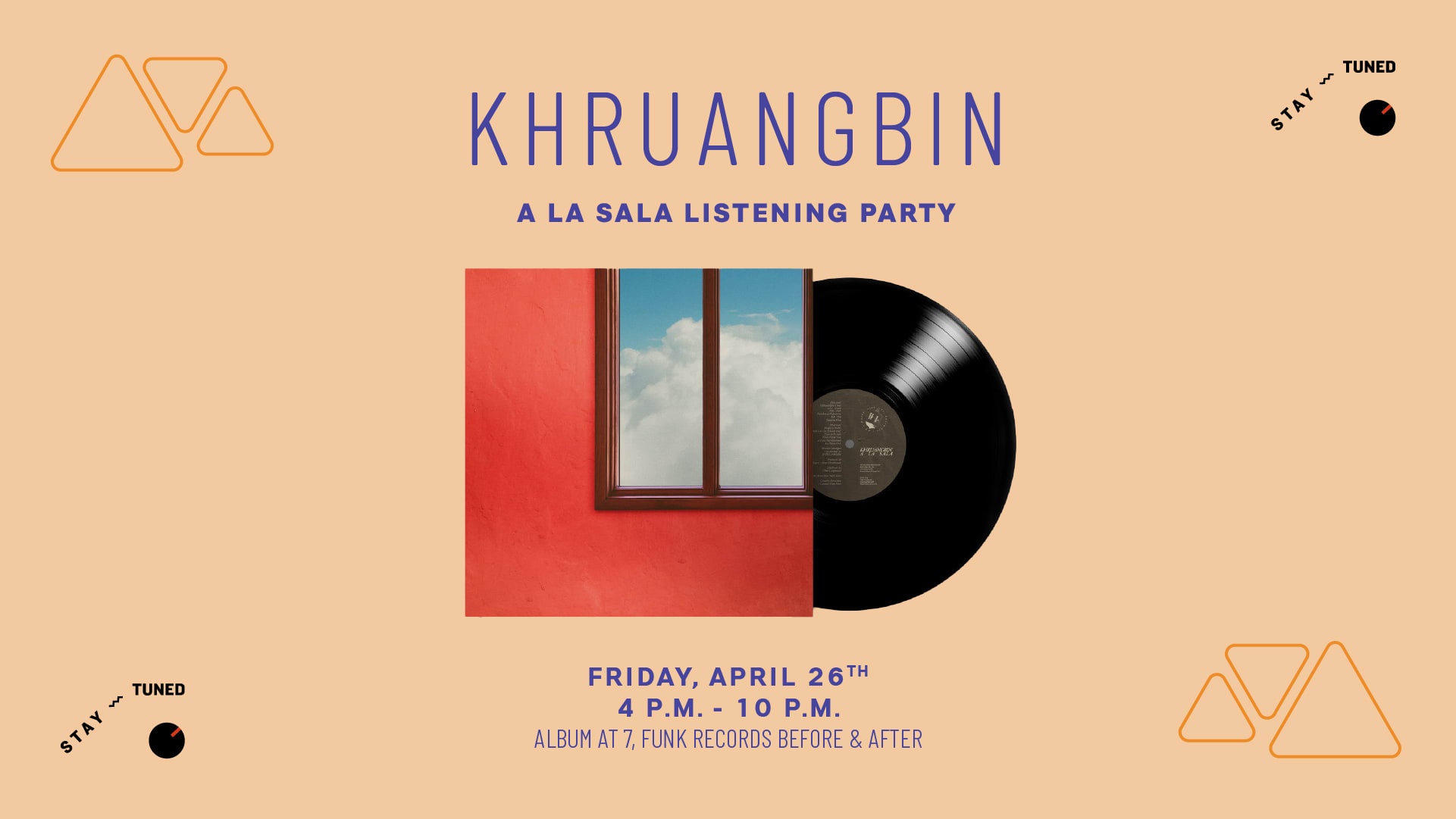 Khruangbin "A La Sala" Album Listening Party