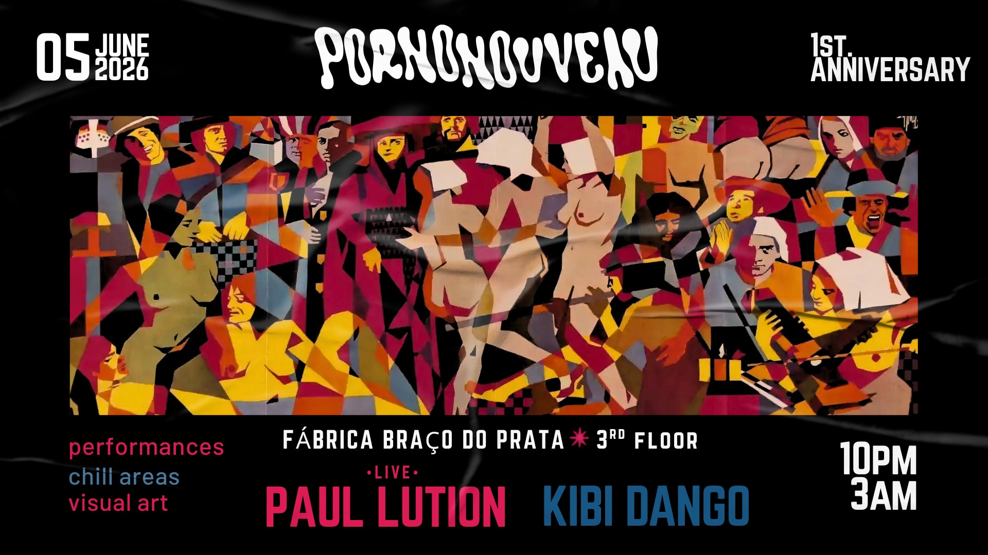1st Anniversary Porno Nouveau / Paul Lution & Kibi Dango