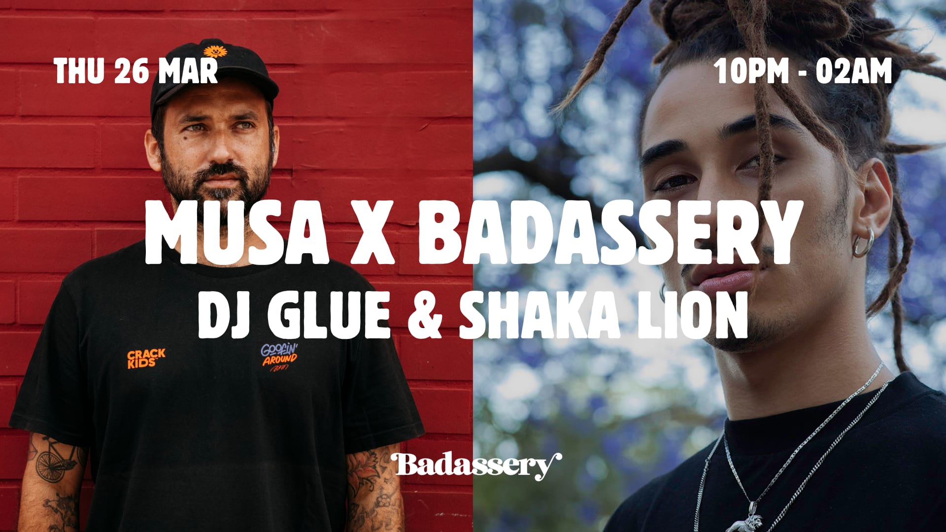 Musa X Badassery With Dj Glue & Shaka Lion