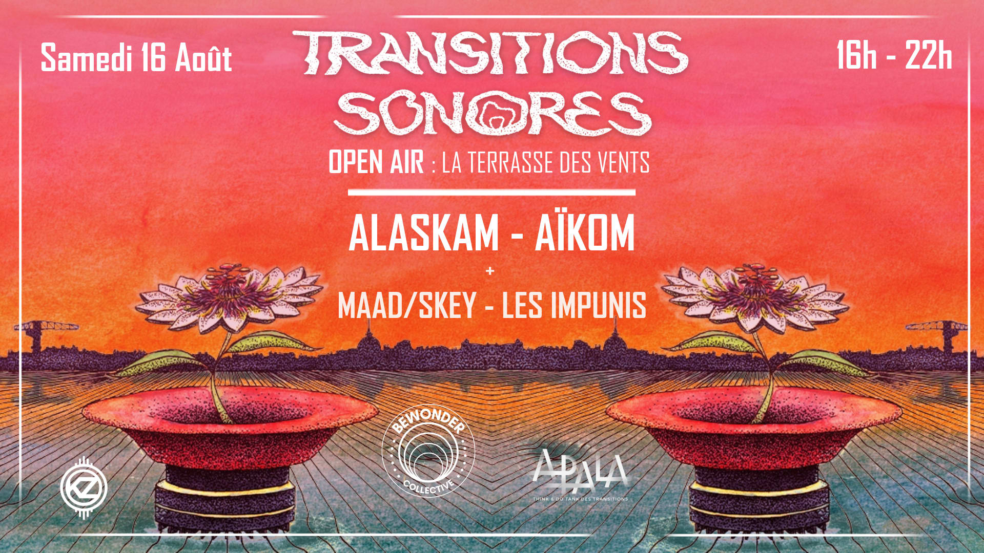 Transitions Sonores #5 - @Openair #Gratuit - 16/08/2025