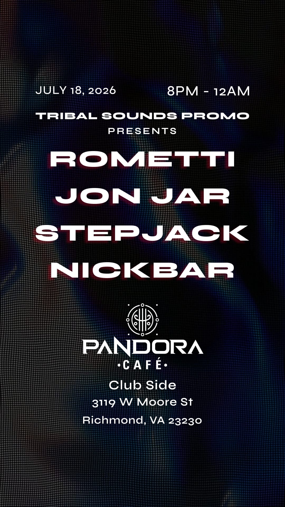 Tribal Sounds Promo: Rometti, Jon Jar, Stepjack, Nickbar