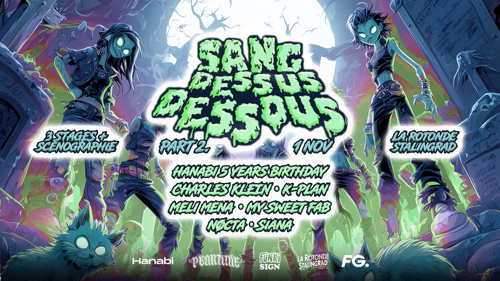Sang Dessus Dessous · Halloween Xxl · Hanabi 5 Years Party
