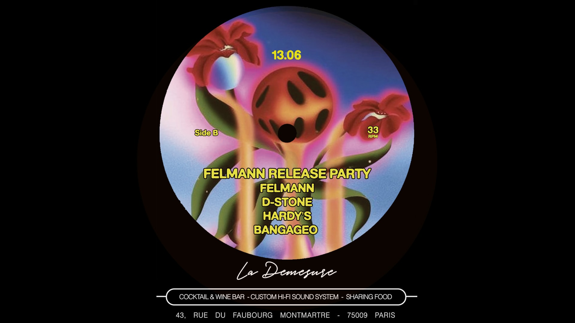Felmann Release Party : Felmann + D-Stone + Guests
