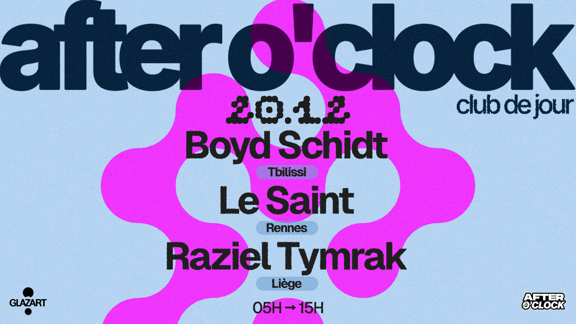 After O'clock : Boyd Schidt - Raziel Tymrak - Le Saint