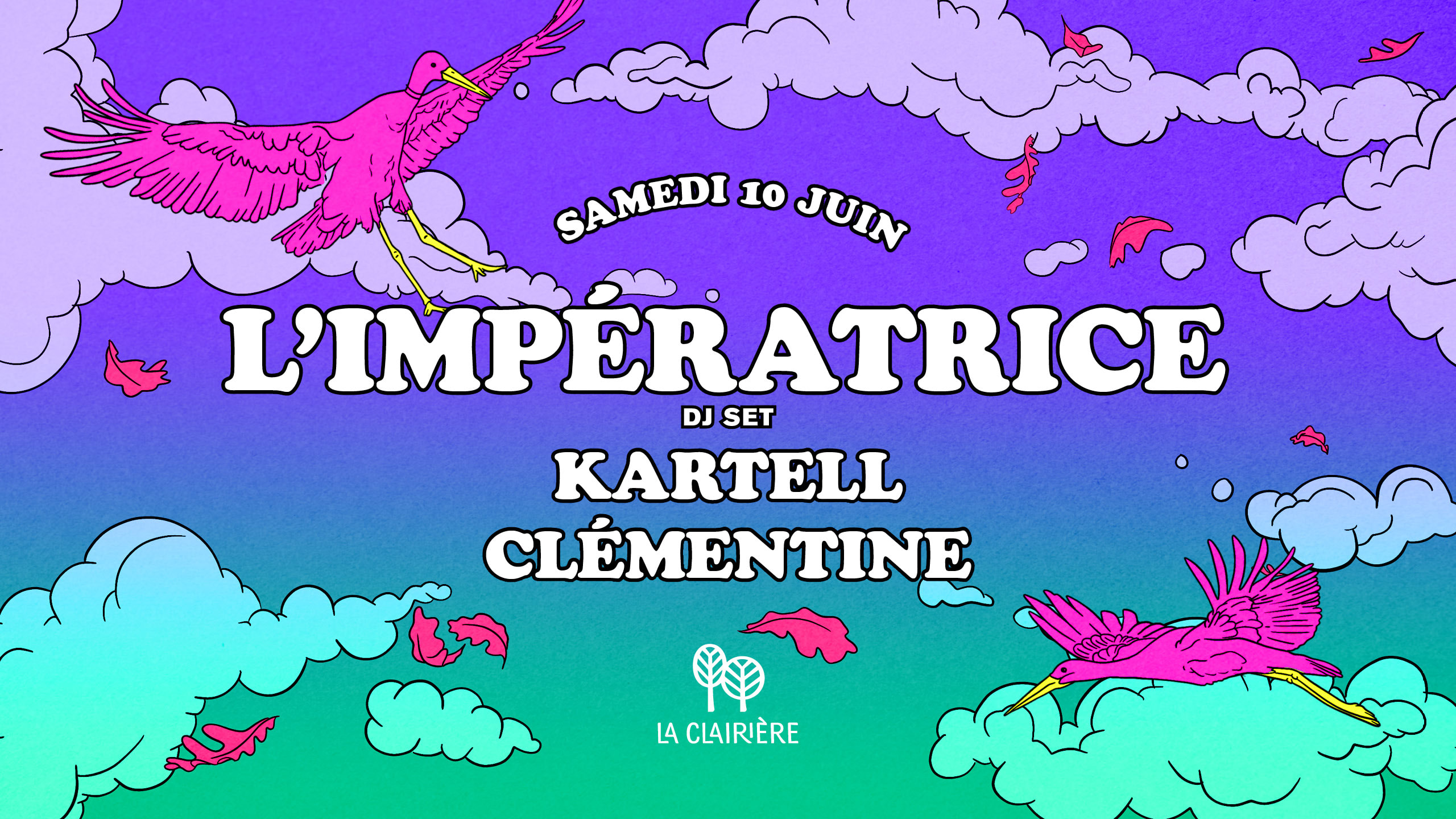 La Clairière : L’Impératrice, Kartell, Clémentine