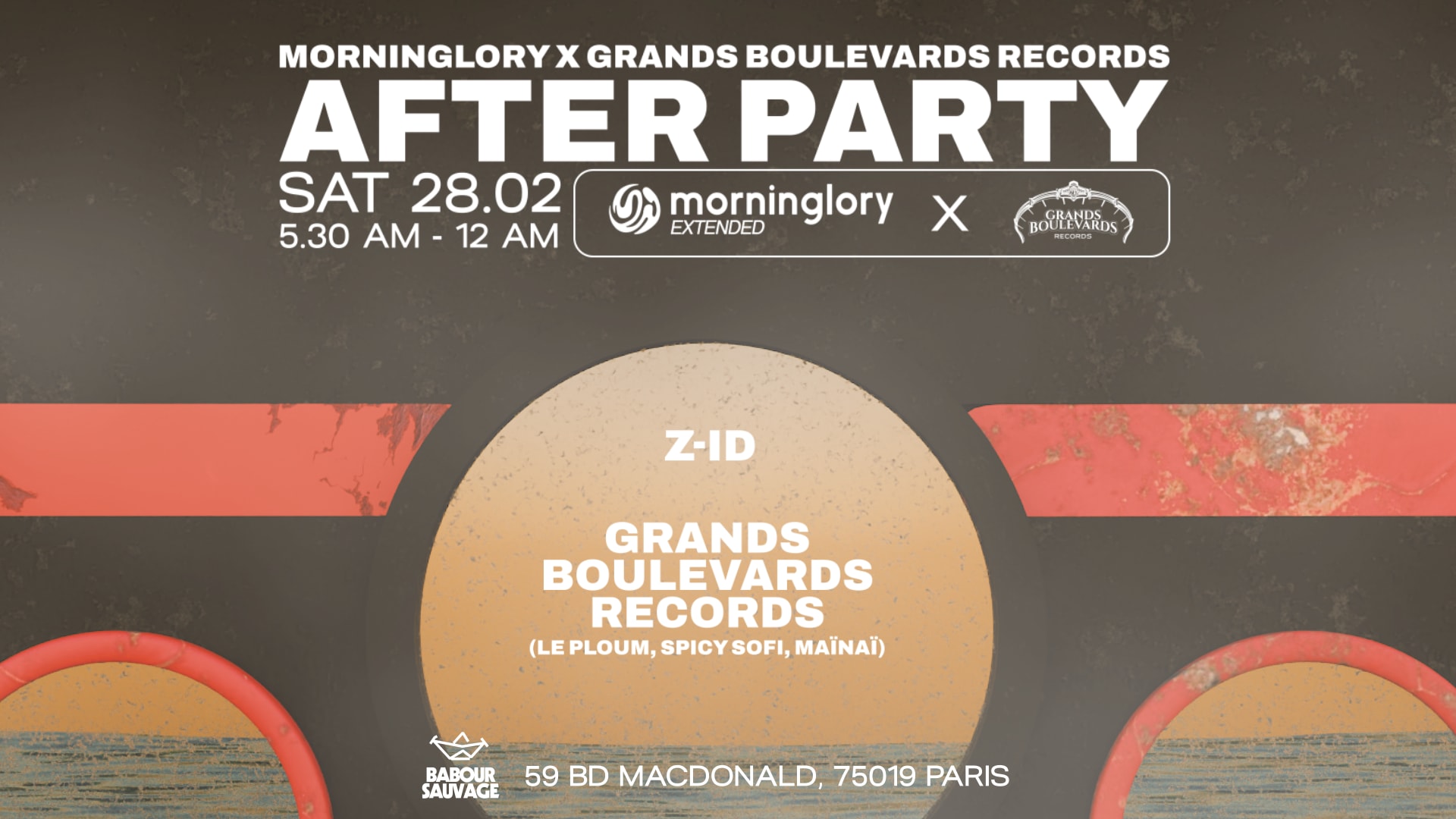 After Babour : Morninglory X Grands Boulevards Records