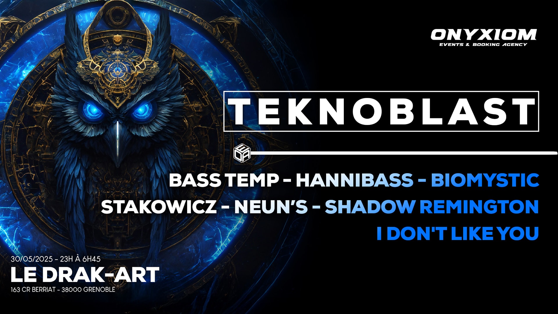 Onyxiom - Teknoblast 8 - Drak-Art Grenoble