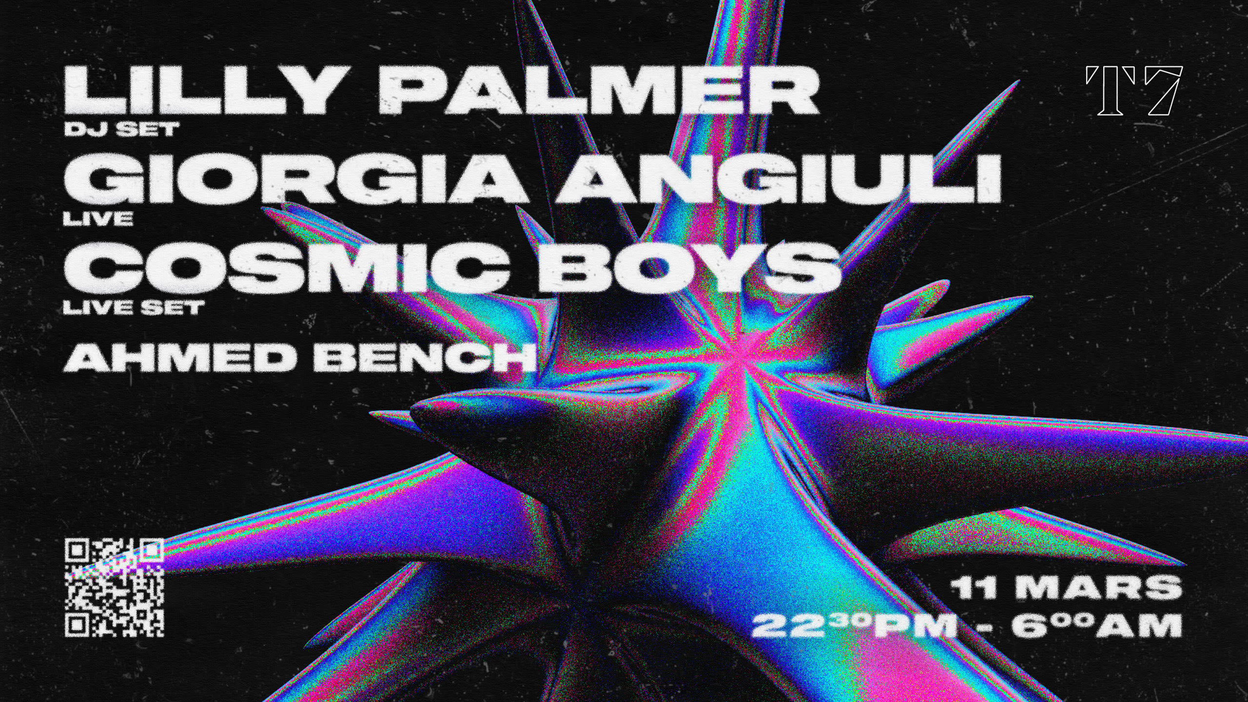 T7 : Lilly Palmer, Giorgia Angiuli, Cosmic Boys