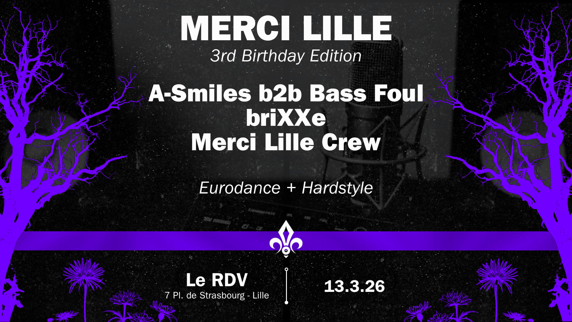 Merci Lille - 3ans - Hard Groove / Hardstyle