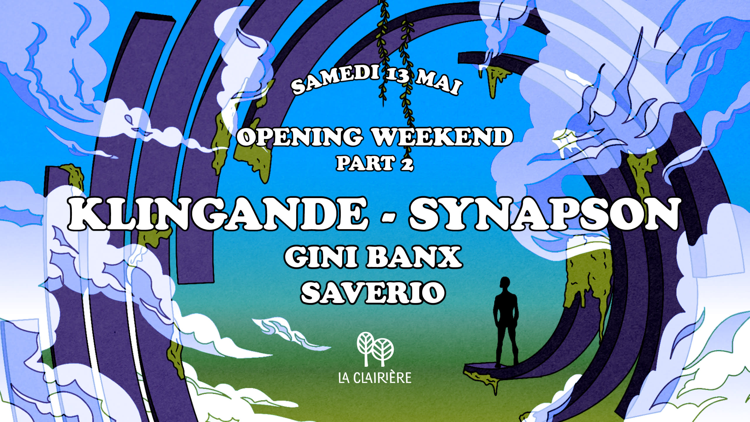 La Clairière : Klingande, Synapson, Gini Banx, Saverio