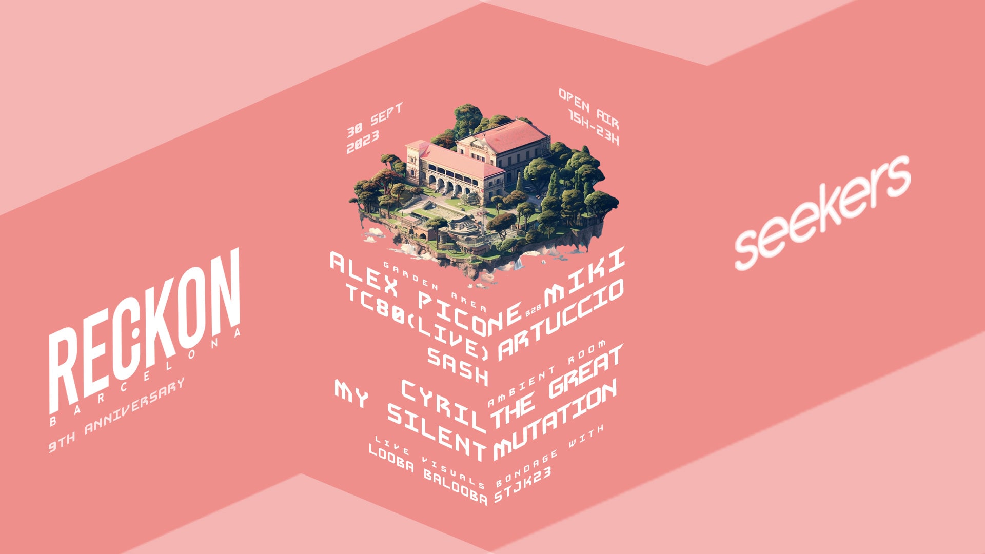 Open Air Villa Party // Reckon Invites Seekers