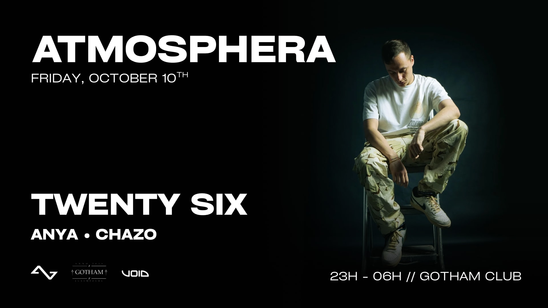 Atmosphera Club Show W/ Twenty Six