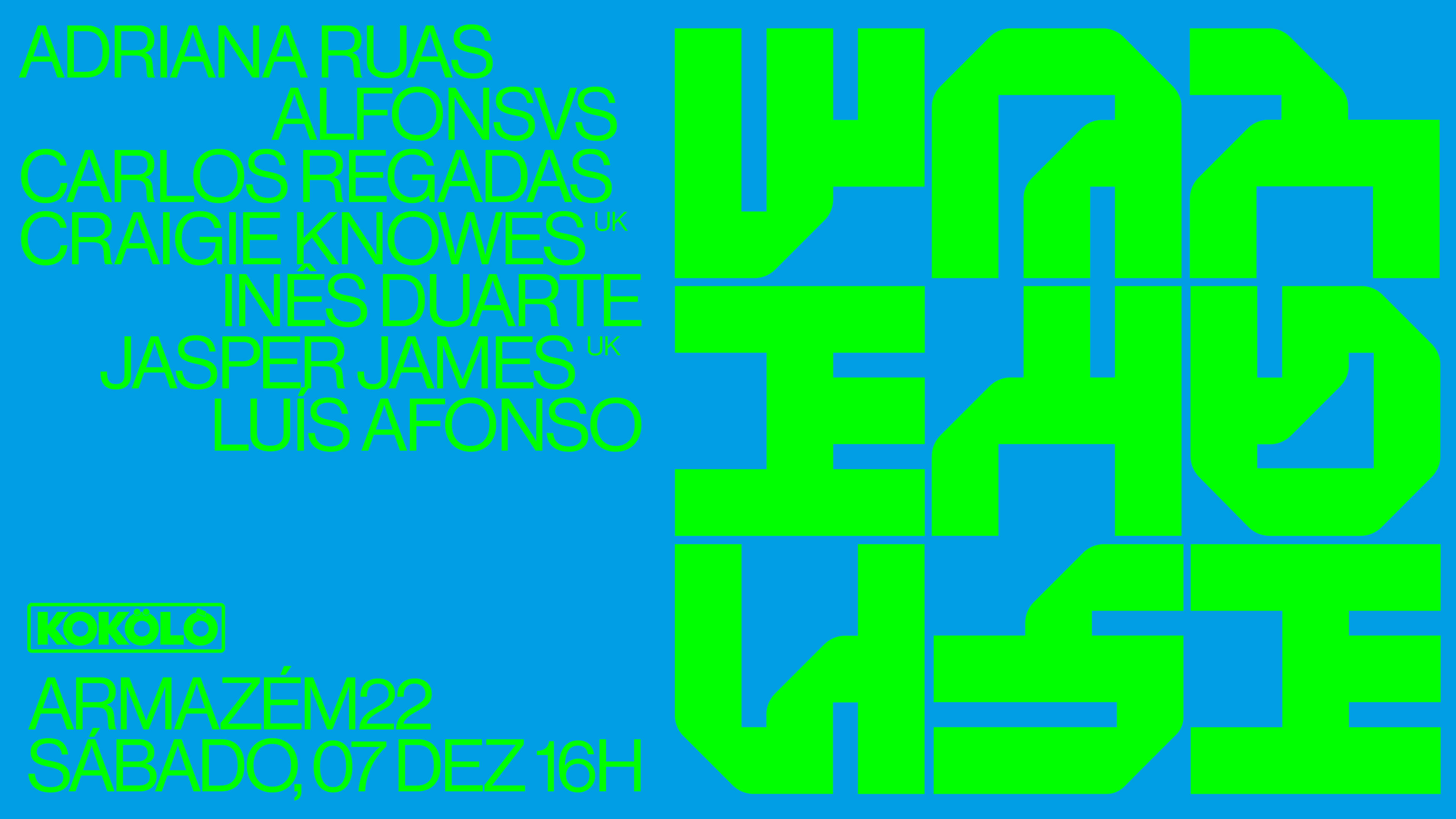 Kokölò Warehouse W/ Jasper James, Craigie Knowes +++